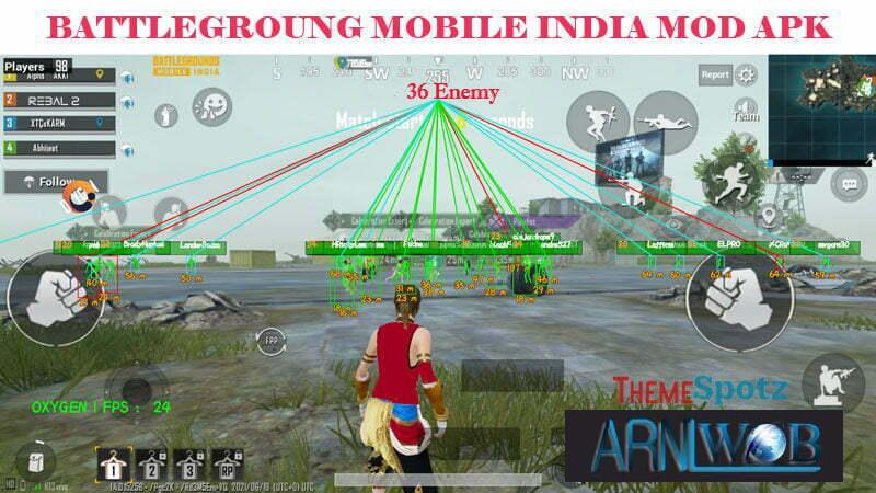 BATTLEGROUNG MOBILE INDIA MOD UPDATED V1.5