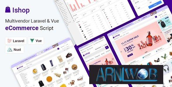 Ishop v3.1.1 - Multivendor Laravel & Vue eCommerce CMS - nulled