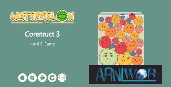 Watermelon - HTML5 Game (Construct 3)