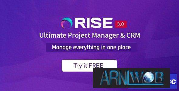 RISE Ultimate Project Manager CRM Version 371 Free