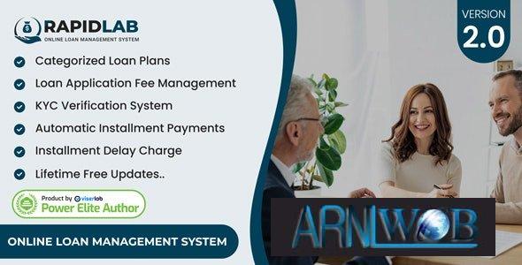 RapidLab Version 20 A Comprehensive Online Loan Management System