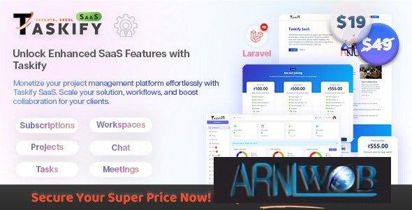 Taskify SaaS Version 105 An Efficient Project Management System Built