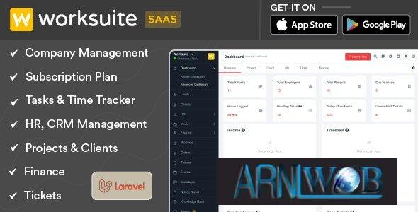 Worksuite Saas Version 544 A Project Management System without