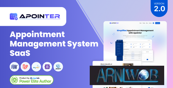 Apointer v20 Appointment Management System Software as a Service