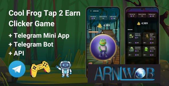 CoolFrog Version 100 An Entertaining Clicker Game on Tap2Earn