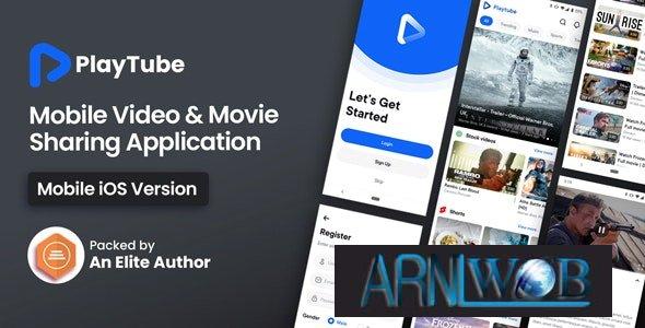 PlayTube IOS version 19 Mobile IOS Native Application for