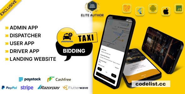 Ultimate Solution for Taxi and Goods Delivery with Bidding Option