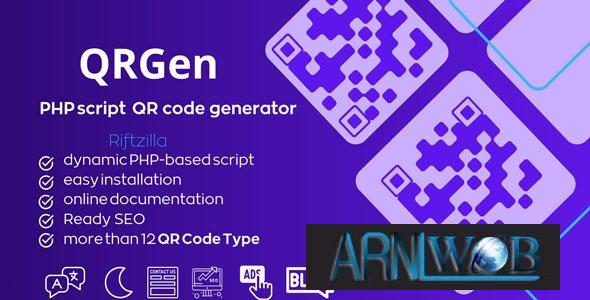 Generate QR Codes Easily with QRGen v10 PHP Script