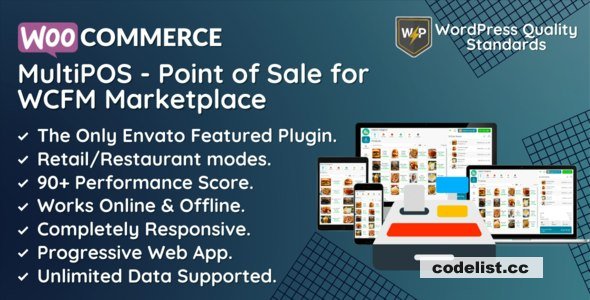 Point of Sale System for WCFM Marketplace MultiPOS Version